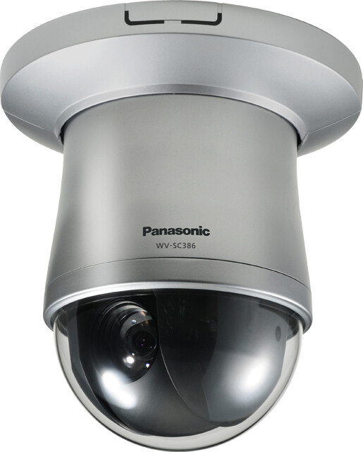 Panasonic HD Network PTZ All-In-One Dome Camera WV-SC386