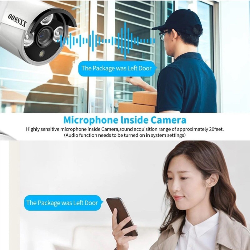 OOSSXX Extend 3.0LP Wireless Surveillance Security Camera w/Audio, Waterproof gallery