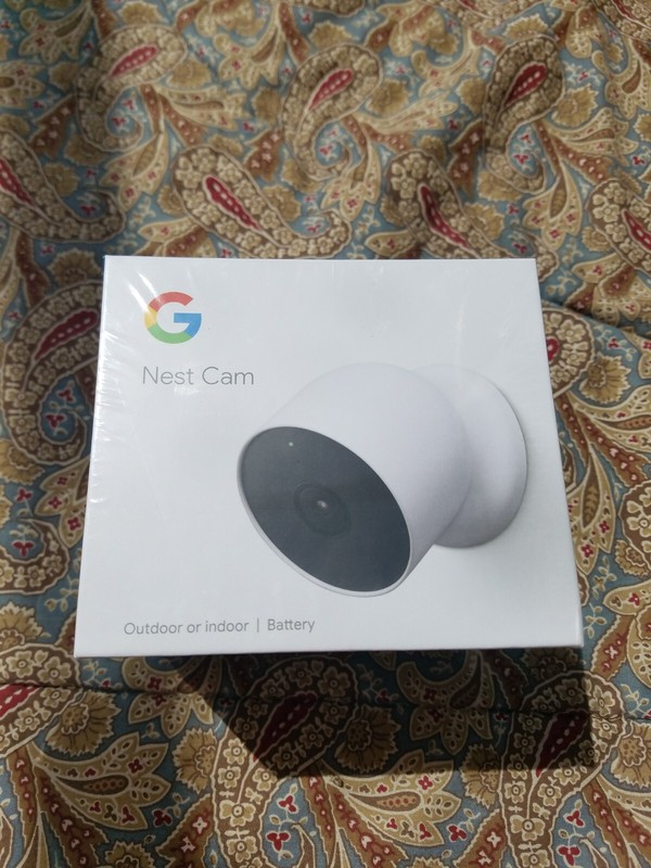 Google Nest Cam 1080 Battery Security Camera Indoor/Outdoor New Sealed