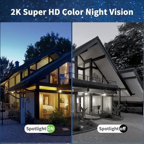 4G LTE Solar Security Camera - 2K HD Color Night Vision, PTZ 360°, PIR Motion, 2 gallery
