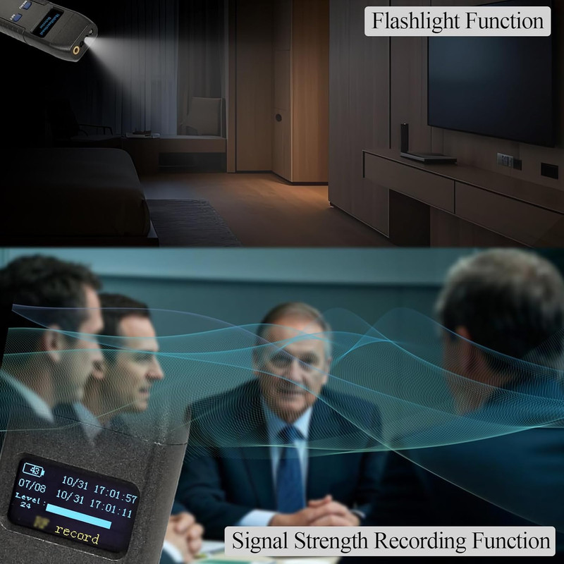Hidden Camera Detector, RF Bug Finder & GPS Tracker Detector for Privacy Protect gallery