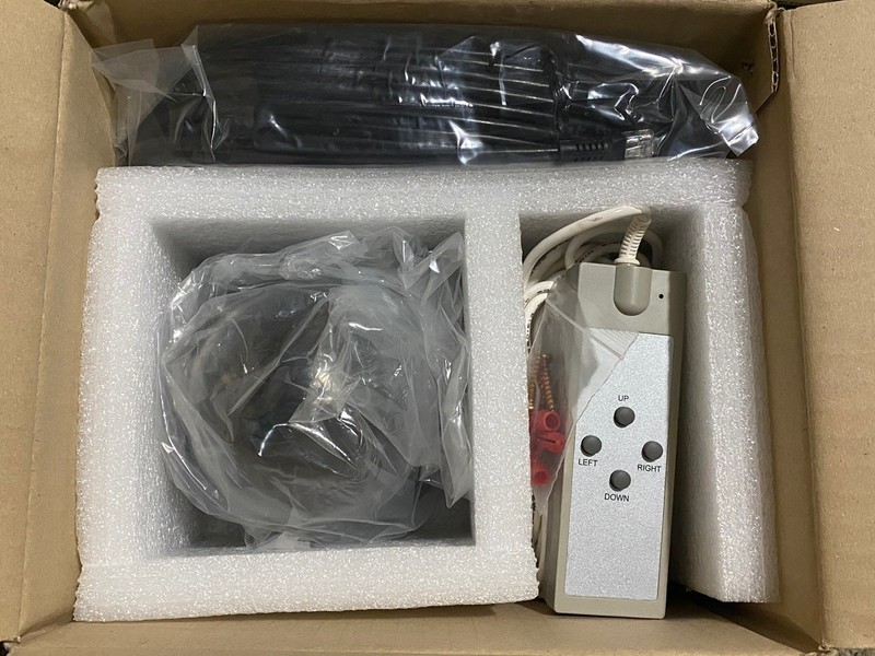 Mace SCP340MN 1/3″ CCD Black and White Motorized Dome Security Camera – PF1
