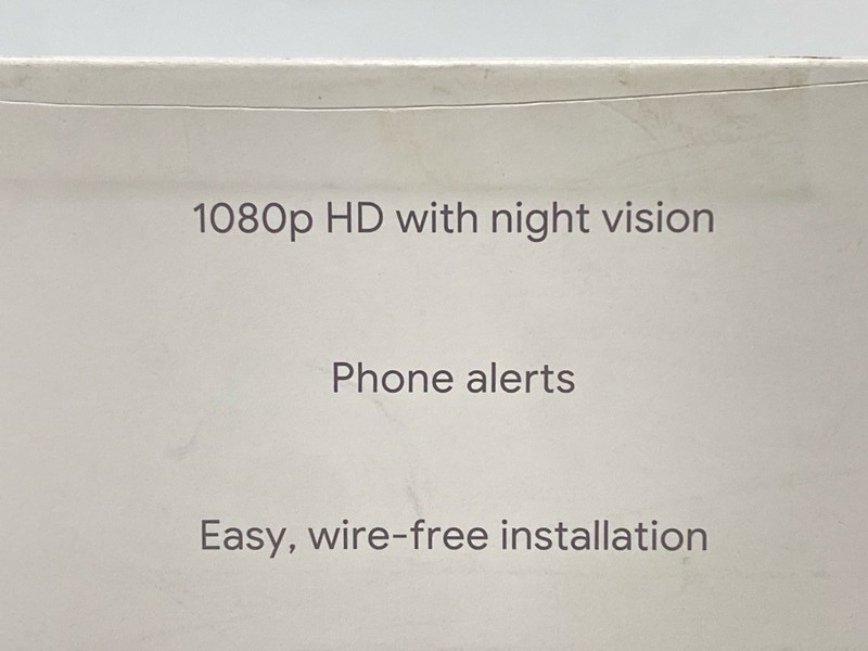 Google Nest Cam Indoor/Outdoor Battery Surveillance Camera (UD4057739) gallery