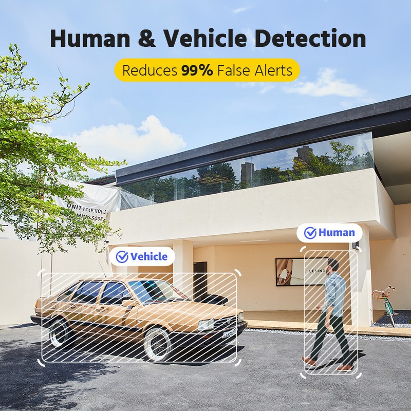 ANNKE 5MP Home PoE Security IP Camera Two Way Audio Recording Color Night Vision gallery