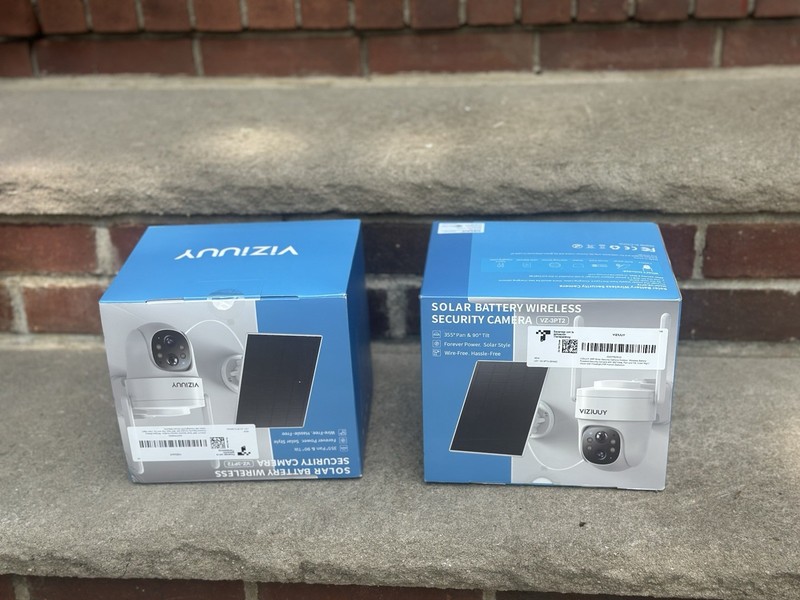 VIZIUY VZ-3PT2 PTZ 3MP Wireless Wi-Fi Solar/Battery Outdoor Color Camera gallery