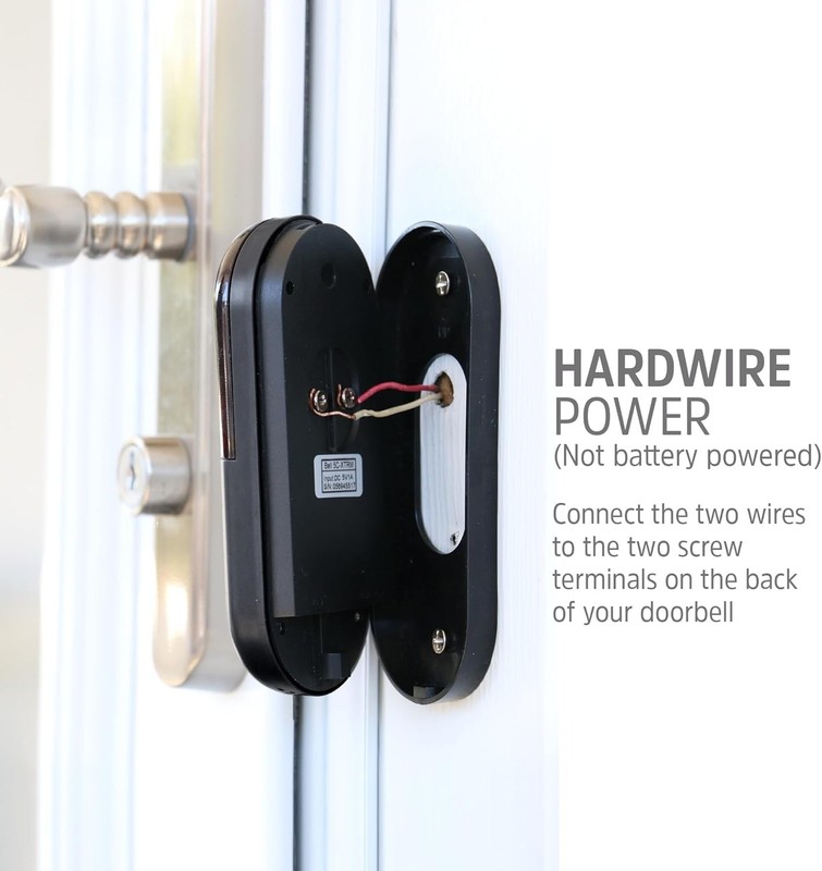 Energizer Connect Smart 2K 5GHz Wired Video Doorbell 2-Way Audio & Night Vision gallery