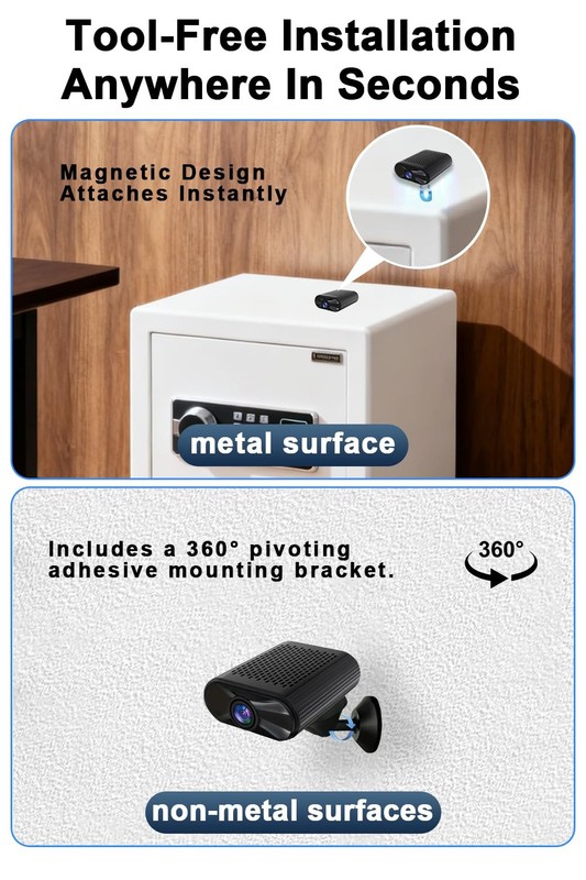Mini Camera - 4K HD Wireless Small Camera - Tiny Indoor Security Cameras with... gallery