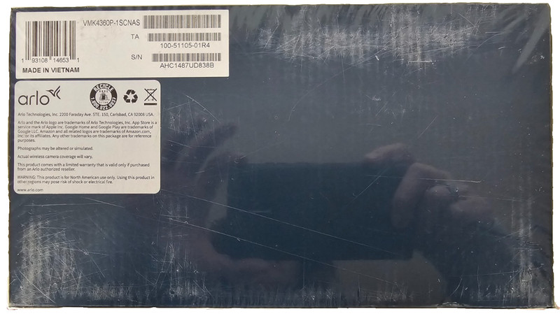 Arlo Pro 5S 2K Outdoor Camera 3 Cameras And One Solar Panel *New, Sealed gallery