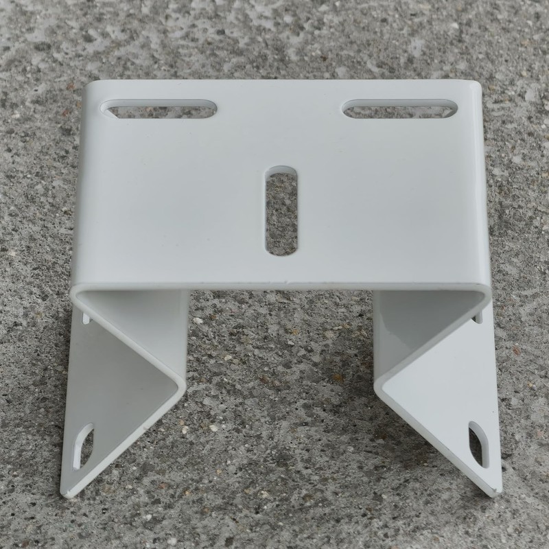 Exterior Outside Wall Corner Mount Metal Bracket Right Angle CCTV Surveillanc... gallery