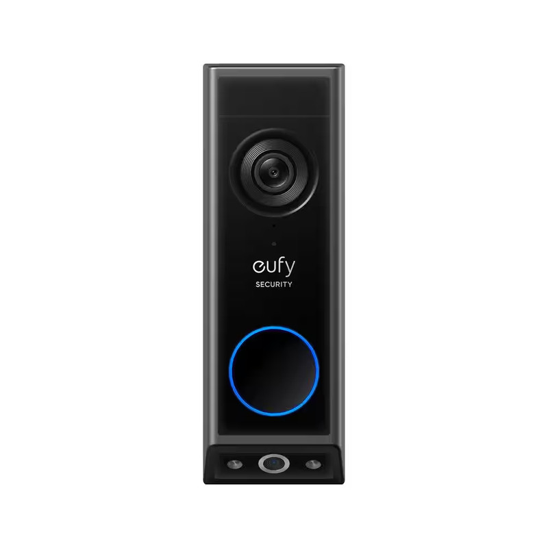 E340 Wireless Hardwired 2K Video Doorbell with Dual Cameras, Color Night Vision,