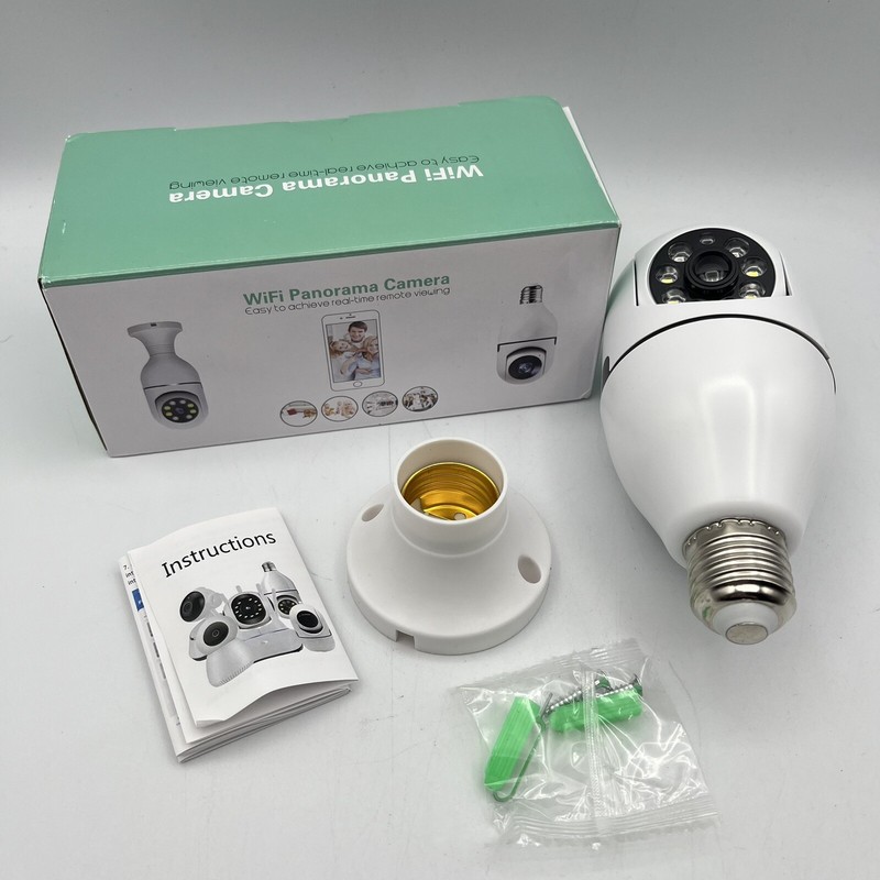 WiFi Panorama Security Camera 360 – Model XY-HJ-WIFI – With Socket Attachment