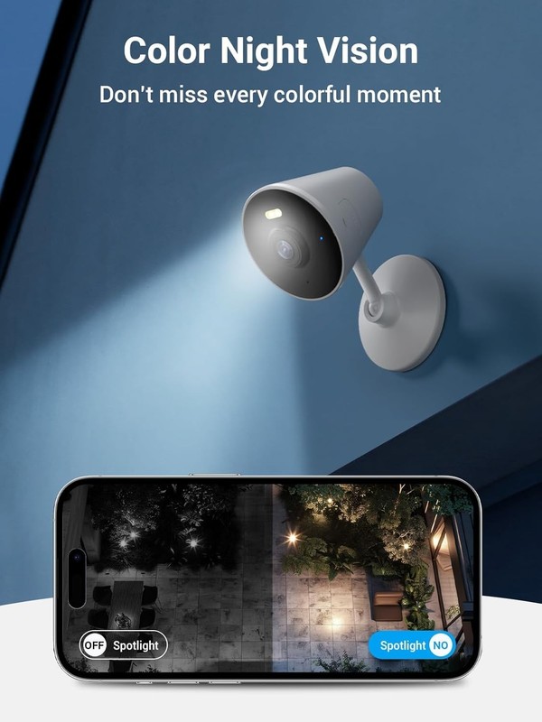2-Pack 5G & 2.4G Home Security Camera with Color Night Vision & 2-Way Audio gallery