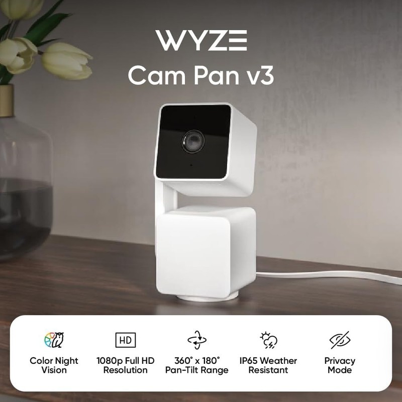 Advanced Motion Tracking Security Camera - 1080P with Two-Way Audio & Recording gallery