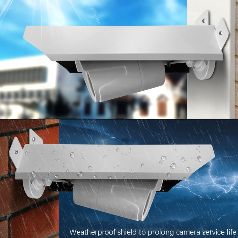 Universal Security Sun Rain Cover Shield for Surveillance Camera - Protective Ro gallery