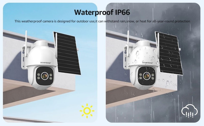 4G AOV Solar IP/Network Surveillance Camera Color Night Vision gallery