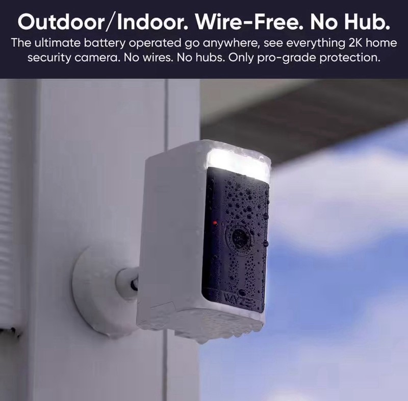 Wyze Battery Cam Pro Wireless Indoor/Outdoor 2K HD Security Camera Color WYZECOP gallery