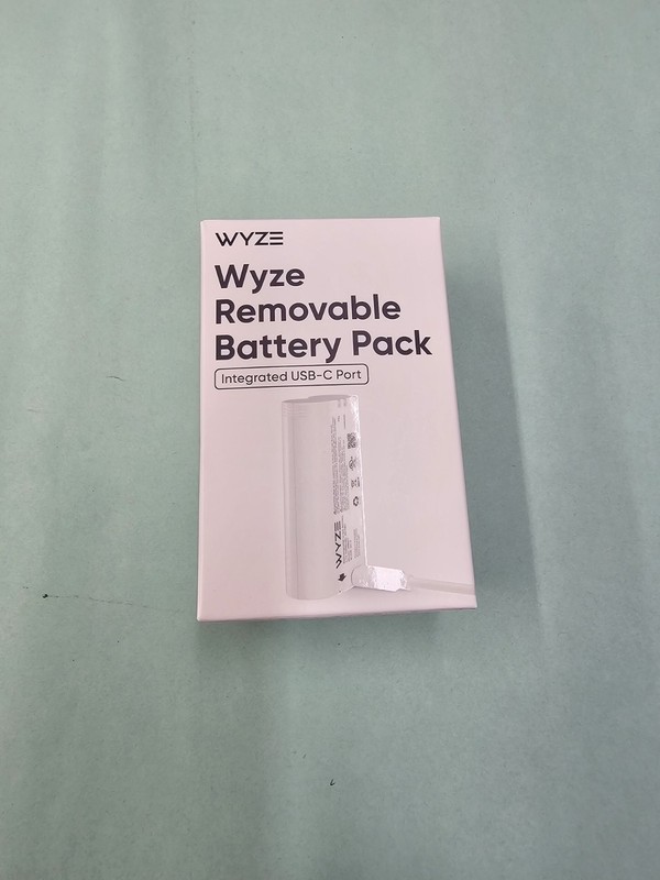 Wyze Removable Battery Pack for Battery Cam Pro, White, WBAT1