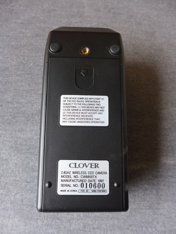 Clover 2.4 GHz Wireless CCD Color Security Camera, Model# CW8800TX 1500' Range gallery