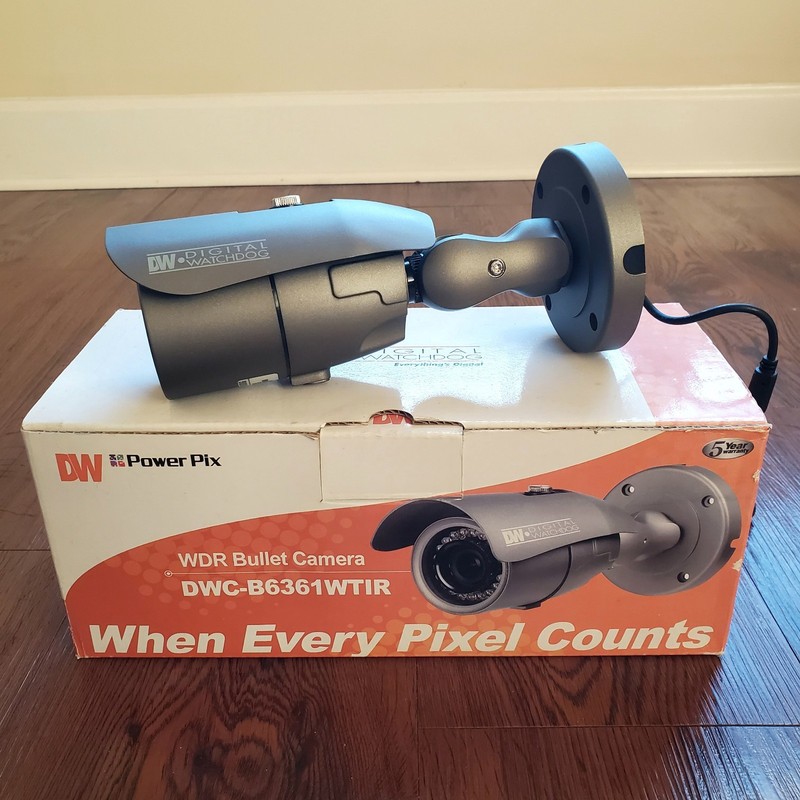 NEW Digital Watchdog Power Pix WDR Bullet Camera DWC-B6361WTIR