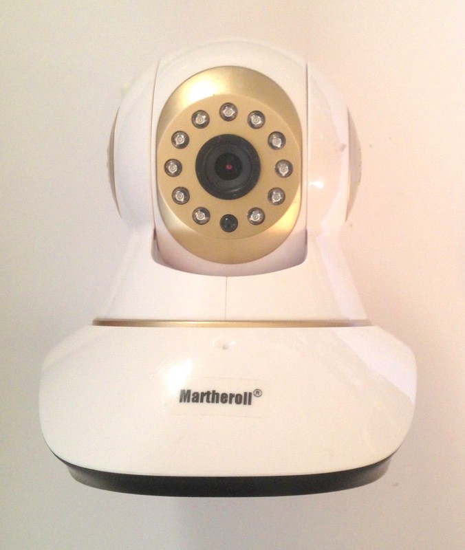 Martheroll HD IP Monitor Camera for 2.4GHz Wi-Fi - Model IPC-W6A - PW:123 gallery