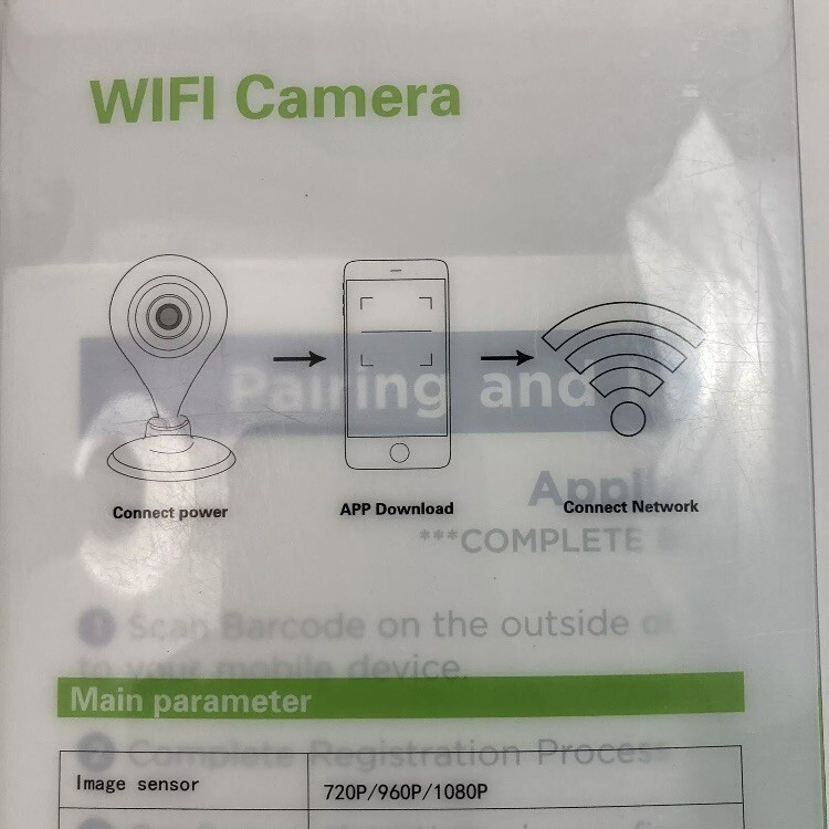 V380S Wifi Small Camera White 1080P w Motion Sensor 2-way Audio New Open Box gallery