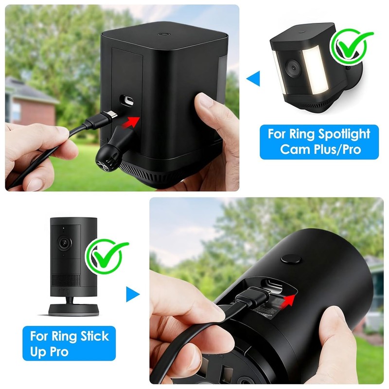 Ring Power Cord for Outdoor Cam Plus Spotlight Cam Plus/Pro Weatherproof gallery