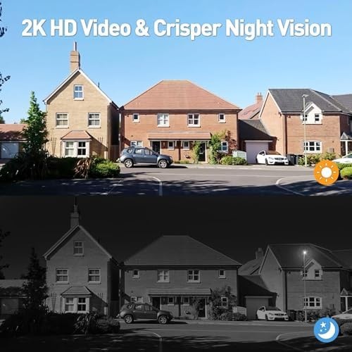 XTU 2K Wireless Doorbell Camera with Chime, No Subscription, Alexa | 2K video... gallery
