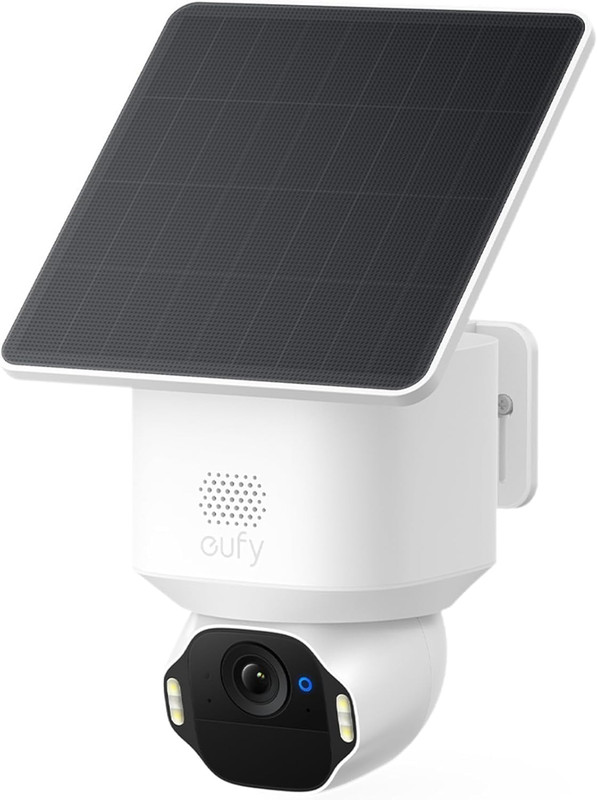 Eufy Security Solocam E42, 4K Security Camera Wireless Outdoor, Solar Powered, A