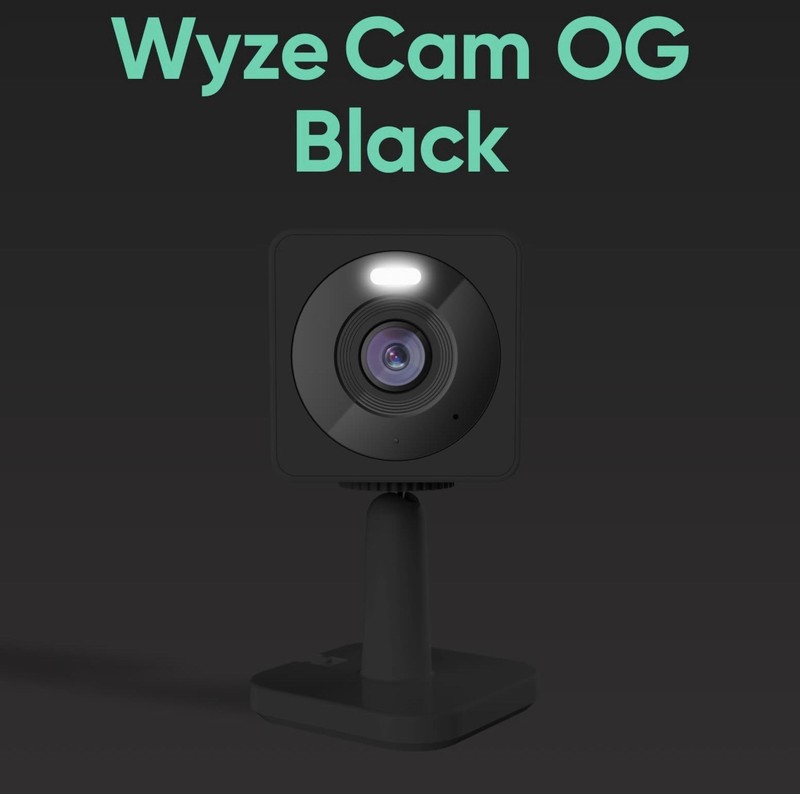 (NEW) Wyze Cam OG 1080p Wi-Fi Smart Home Security Camera, Black Edition gallery