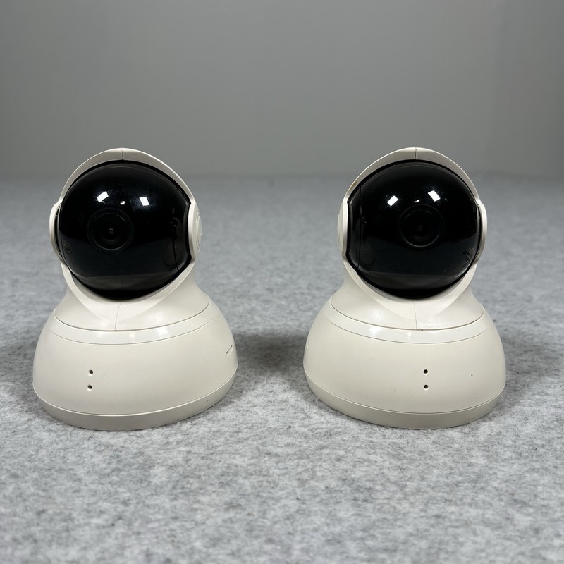 Yi Dome Camera 1080P YHS 1916 Pan Tilt Zoom Security Camera Lot Of 2 W/ Cords gallery