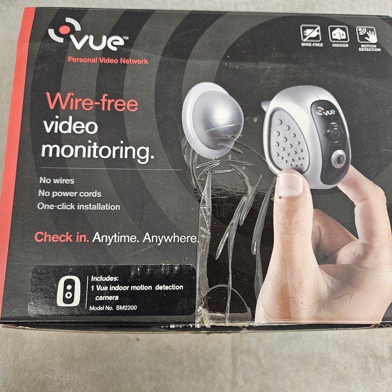 VUE Personal Video Network Wire-Free Video Monitoring Camera SM2200 Untested gallery