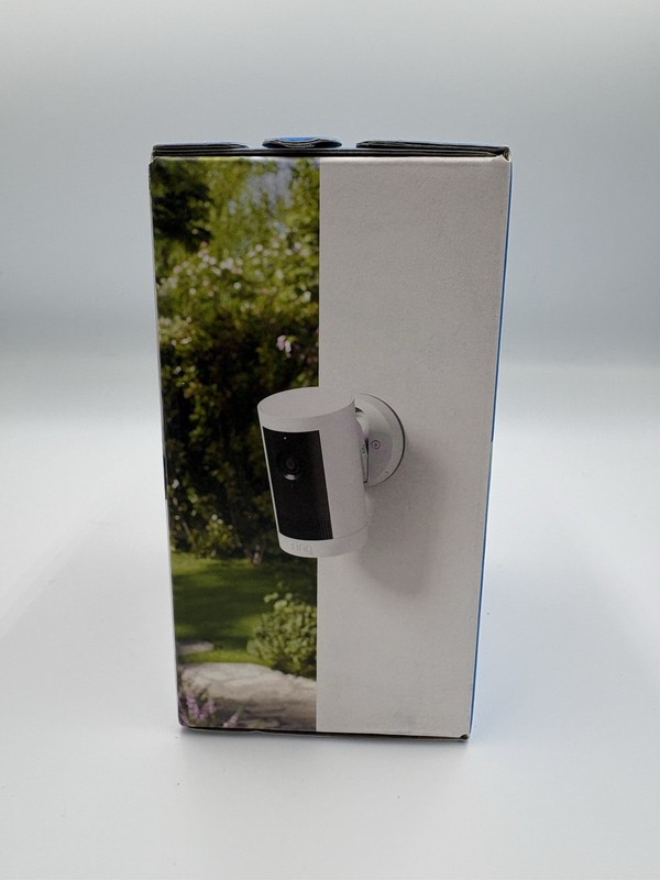 Ring Outdoor Camera Plus Battery 2K HD Smart Security Camera White gallery