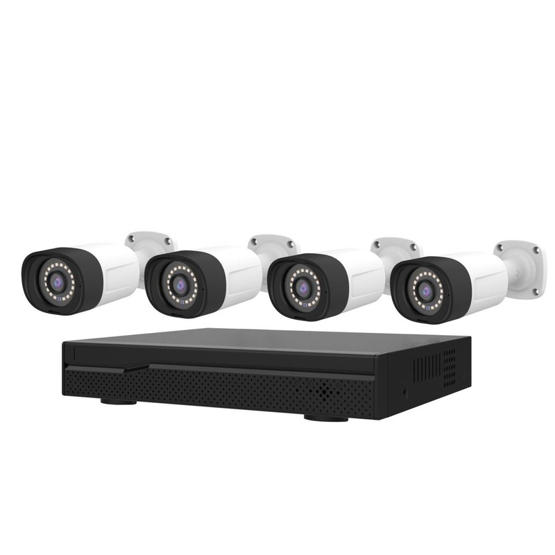 Concord 4 Channel 4K NVR Kit with 4 x 4K Bullet Cameras IP66 V4 gallery