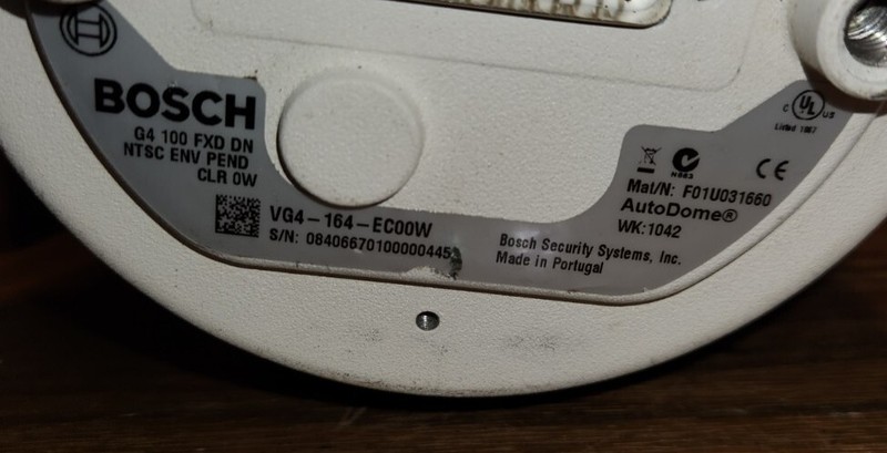 BOSCH VG5-164-EC00W AutoDome Modular Security Camera Unit gallery