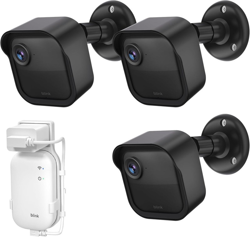 Blink Outdoor Camera Mount 3 Pack: Adjustable, Weatherproof, Secure Installation gallery