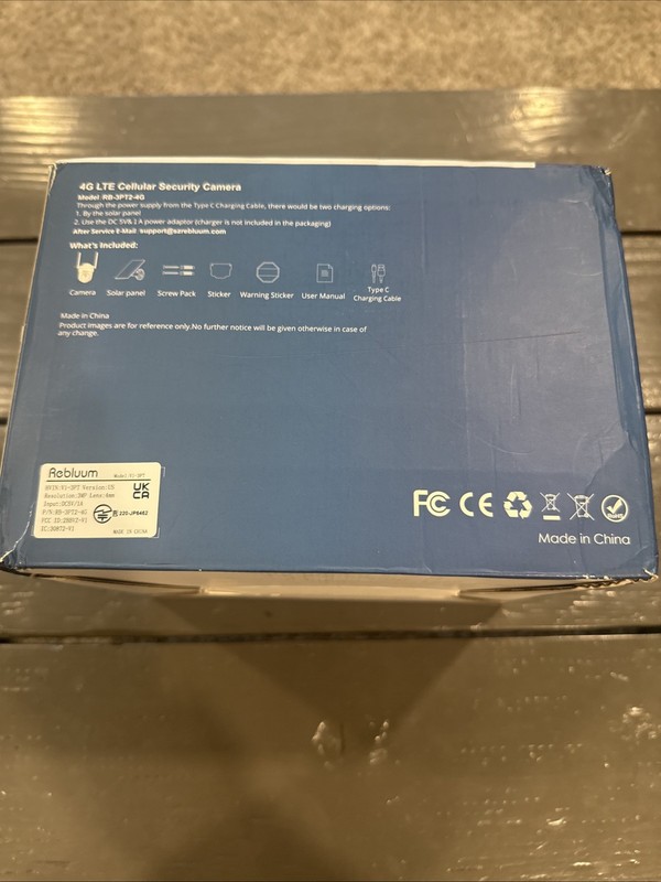 Rebluum 4G Cellular Security Camera Outdoor gallery