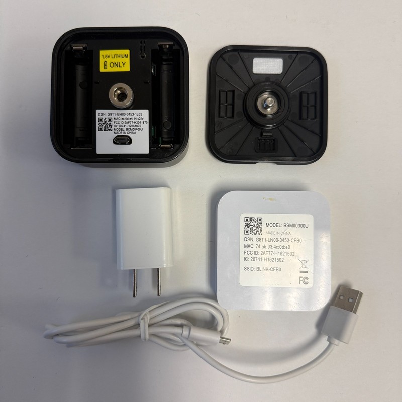 FOR PARTS ONLY/DOES NOT WORK Blink 3rd Generation Cam / Sync Module 2 with Cords gallery