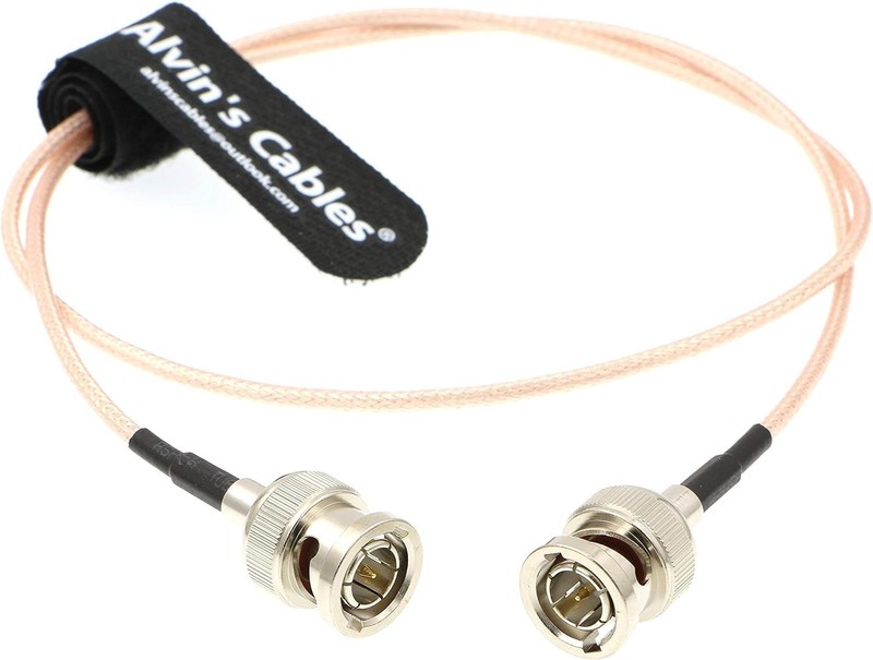 HD SDI Video Cable 60cm BNC Male to Male for BMCC Video Out Blackmagic Camera