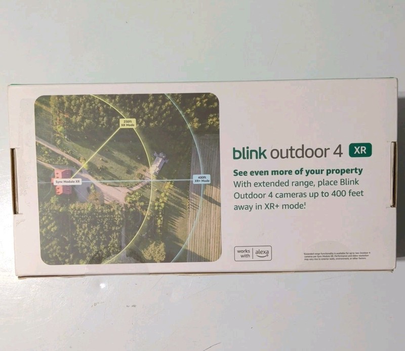 Blink Outdoor 4 XR Newest Model, Two-year Battery Wireless Camera, 6 Cameras gallery