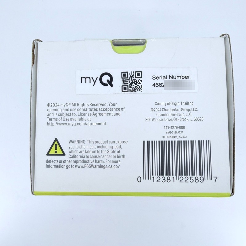 myQ Smart Indoor Camera 1080p HD Night Vision Motion Detection myQ-C13AXXW New gallery