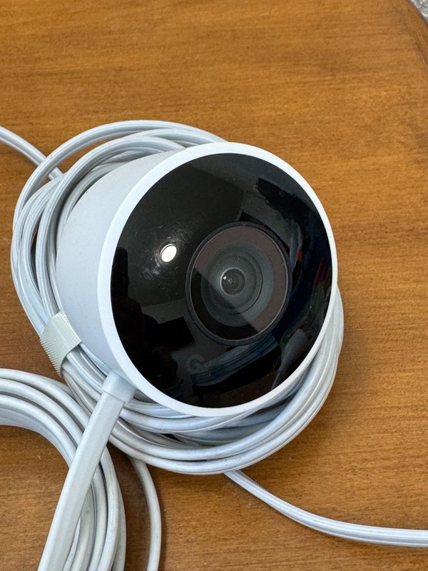 Google Nest Cam Outdoor Security Camera 1st Gen Wi-Fi Wired Cam 1080P, No Mount gallery