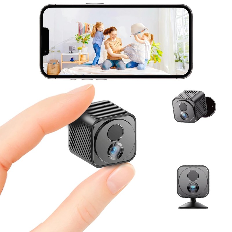 Upgraded Mini 30-Day Battery Life, Wireless 1080P HD with AI Motion Detection…