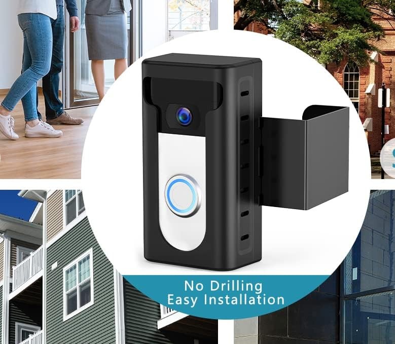 2024 Upgrade Anti-Theft Video Doorbell Mount, Not Block Doorbell Motion Senso... gallery