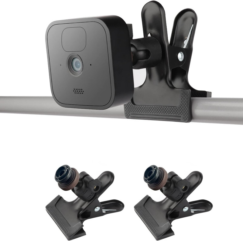 2 Pack Clip Clamp Mount for Blink Outdoor 4 (4Th Gen)/(3Rd Gen)/Xt/Xt2/Mini, Met gallery