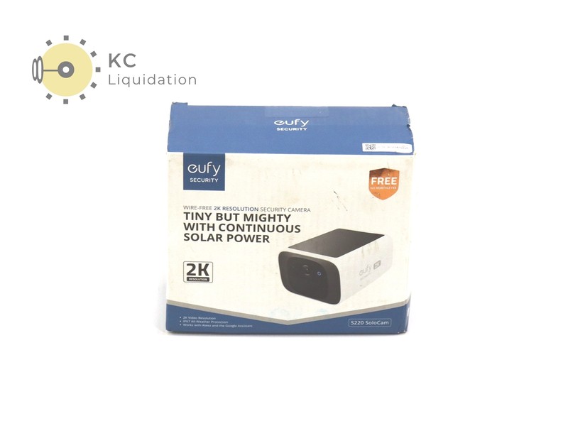 Eufy Security S220 SoloCam Tiny but Mighty with Continuous Solar Power – SEALED
