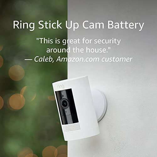 Ring Stick Up Cam Battery HD security camera with custom privacy controls, Simpl gallery
