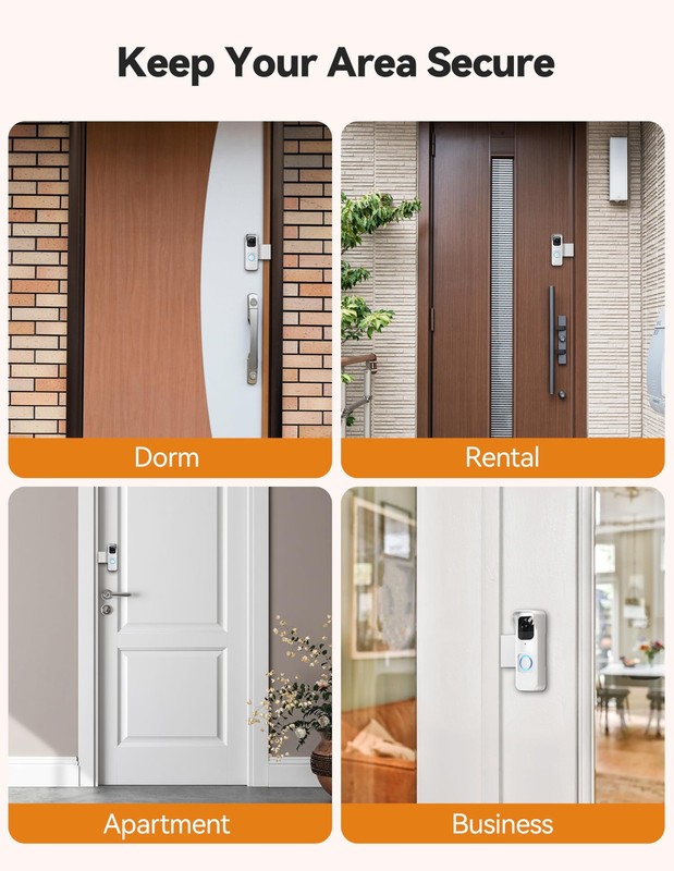 Anti-Theft Blink 1st Gen Doorbell Mount Bracket Wide-Angle(Only for 1st Gen V... gallery