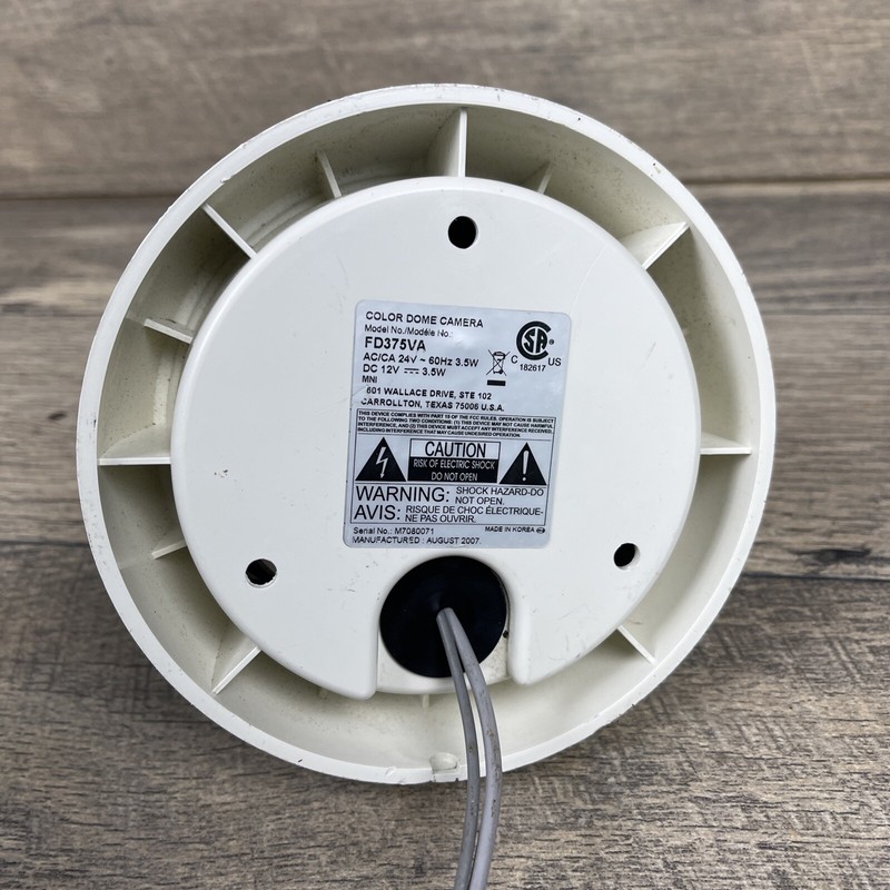 FD375VA Indoor Mini Dome, high resolution color gallery