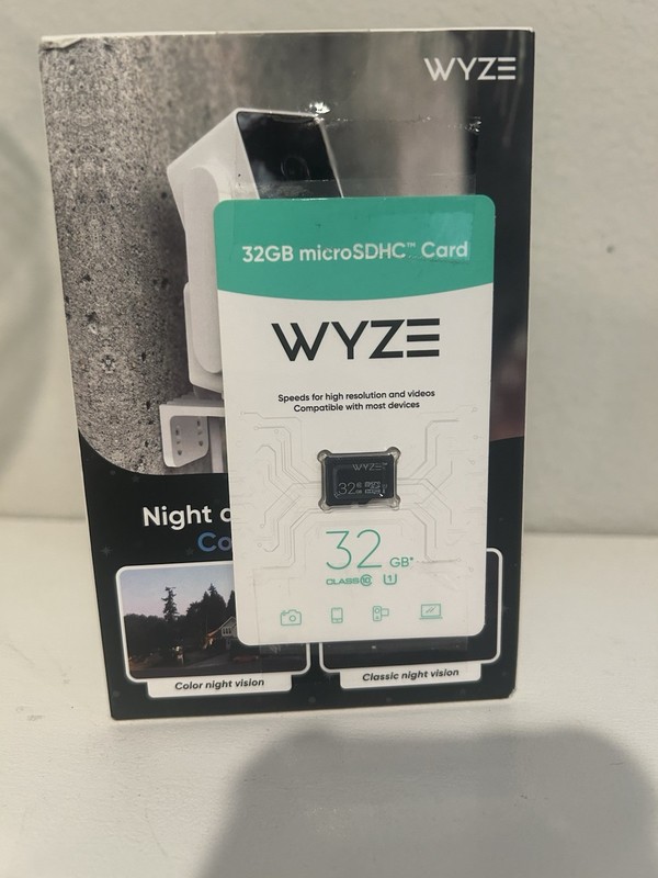 New Wyze Cam Pan White 32GB AND Mounting Brackets, 24/7 Recording, 1080p Full HD gallery