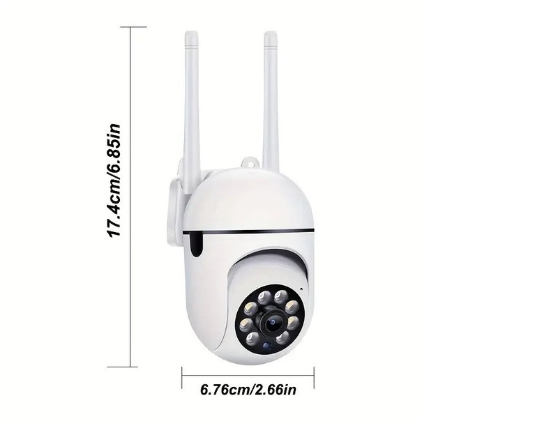Smart AI Motion Outdoor Wireless Security Camera – Home Security – T003 gallery